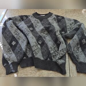 Vintage Wool Italian mondo Men's Grayscale Y2K